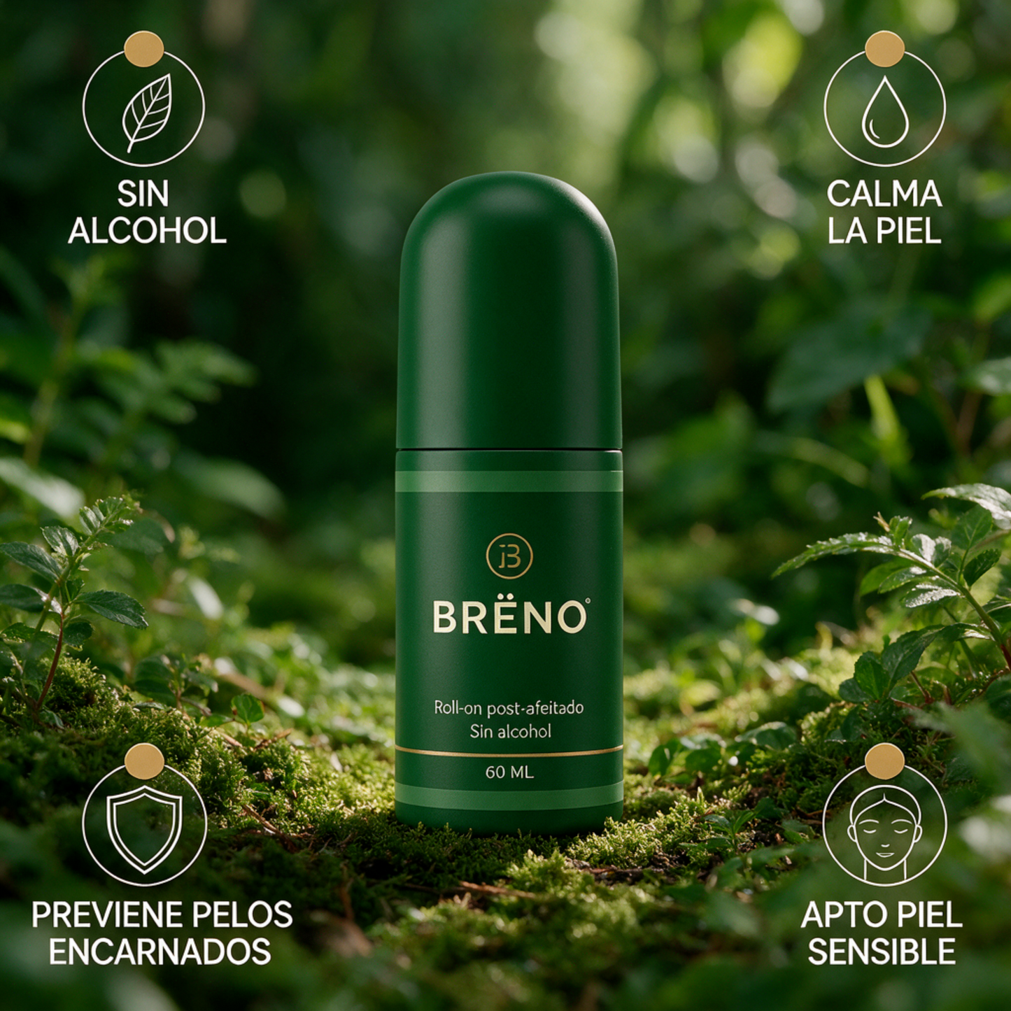 Roll-on Post-Afeitado, Sin Alcohol | 60ml